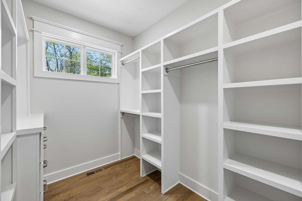 Primary walk-in closet
