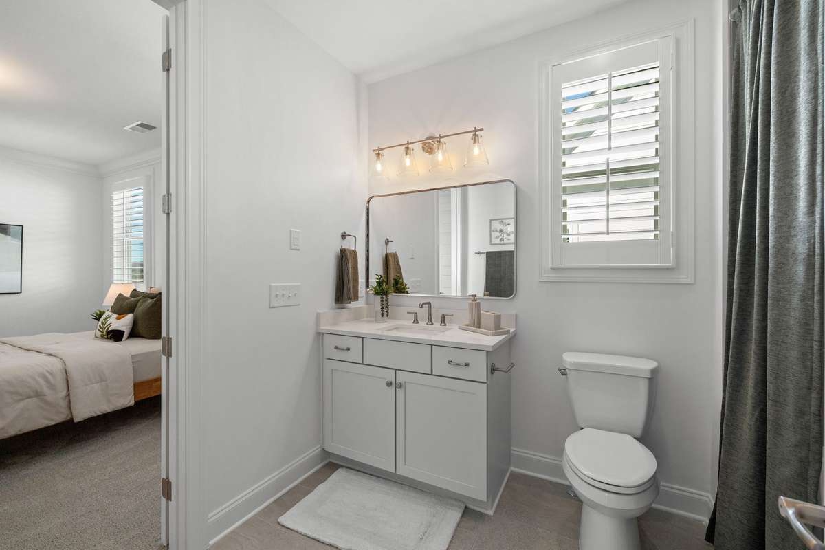 Photos represent a model home of the same floor plan and are not the actual home being constructed. Interior finishes, selections, and colors will be different.