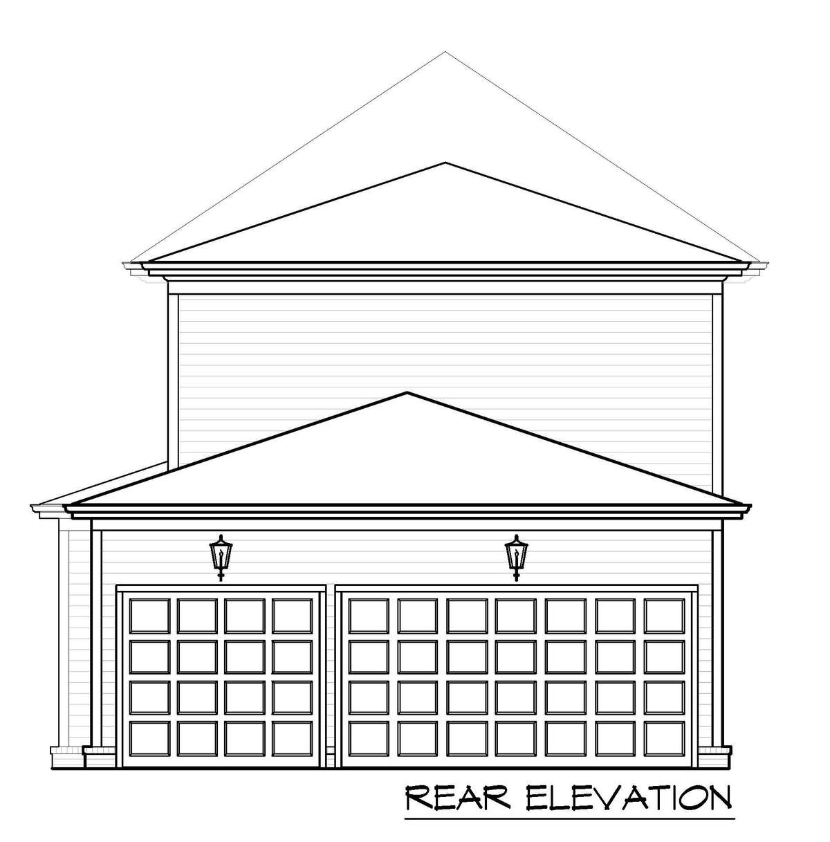 3 Car garage