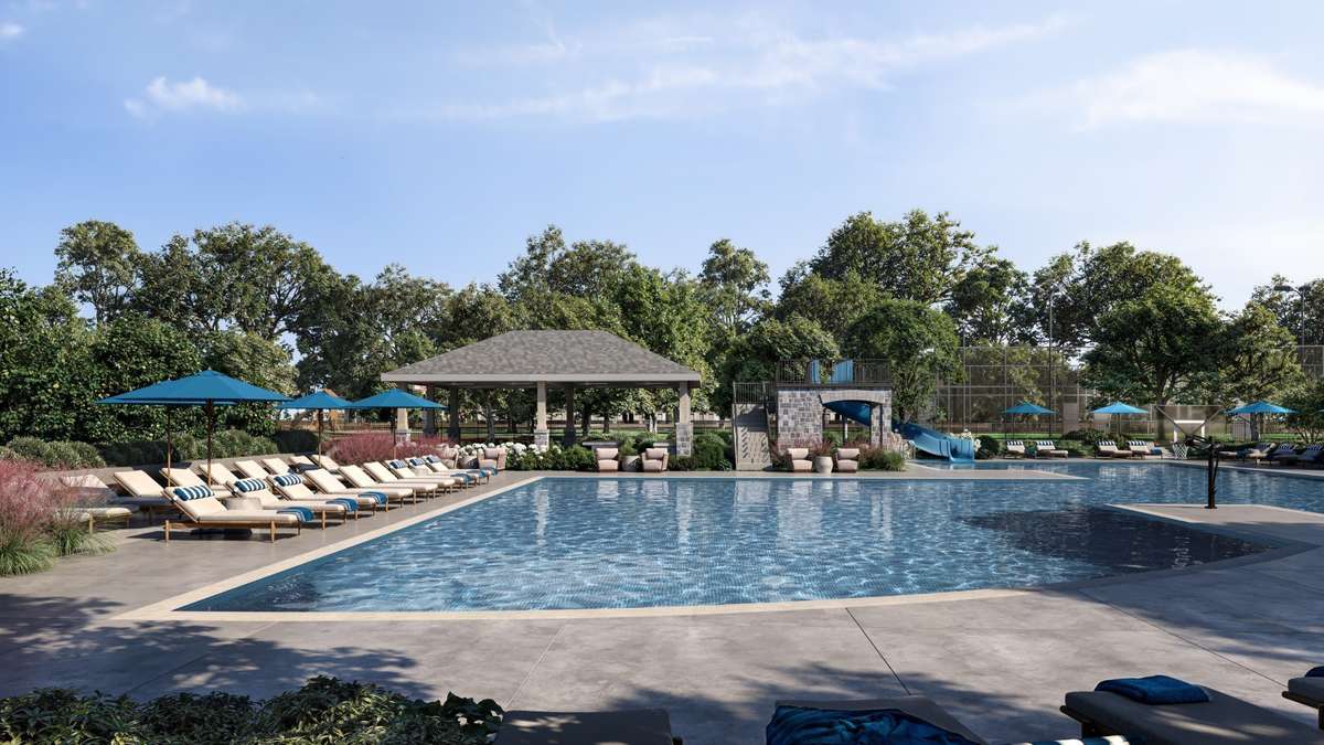 Artist’s depiction of future community amenities, designed to enhance everyday living.
Amenities are anticipated to break ground in early spring 2026.