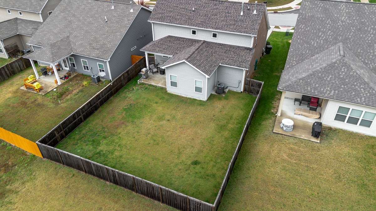 Rear View of Home