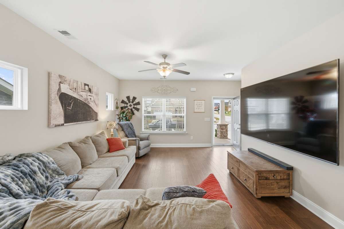 Reverse Angle of Living room