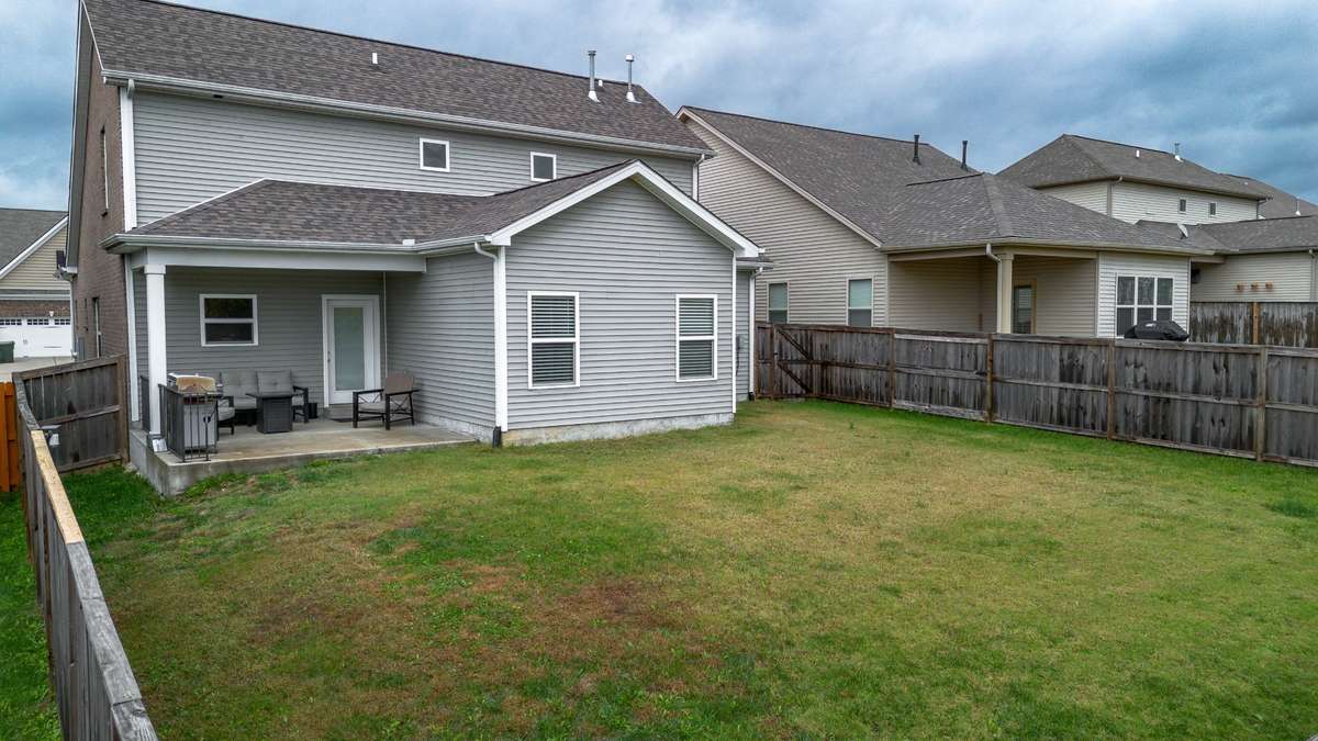 Rear View of Home