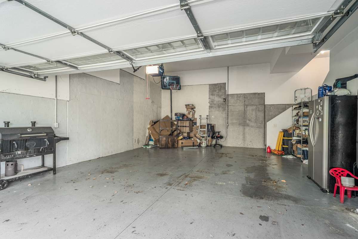 2 car attached garage