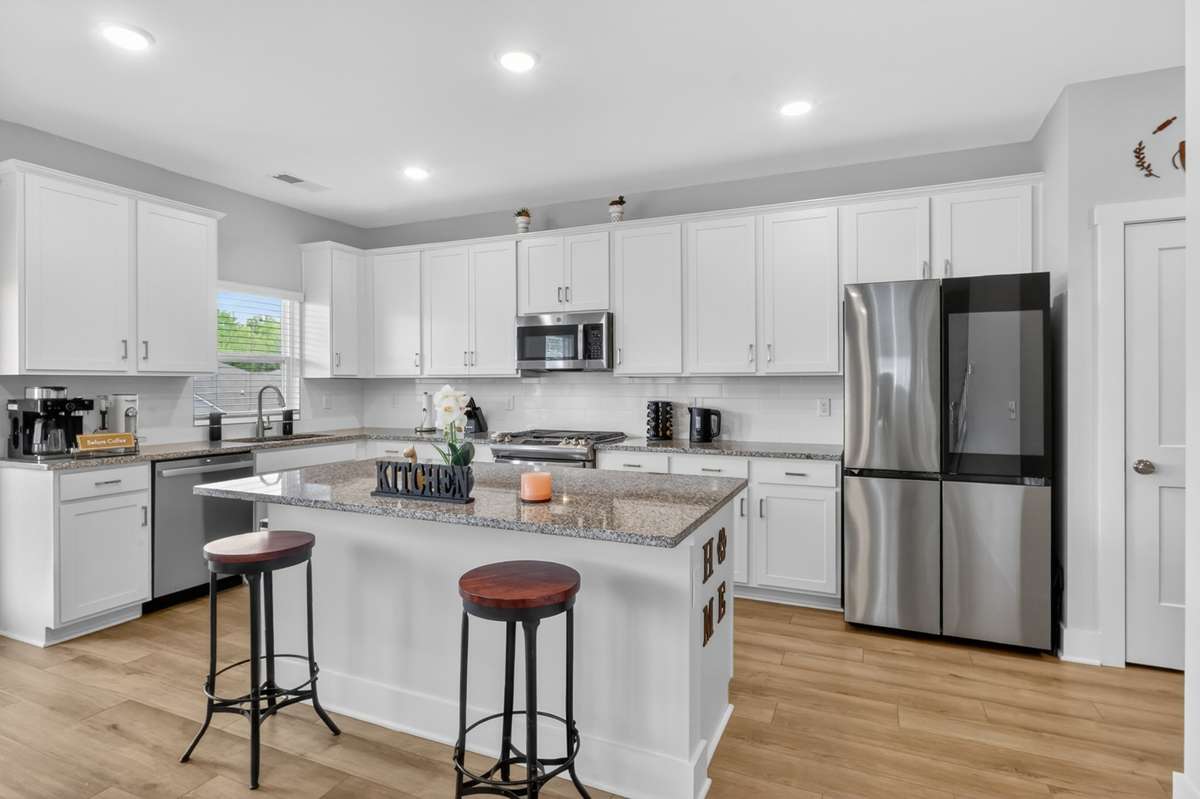 Spacious, conversational kitchen ideal for everyday living and hosting.