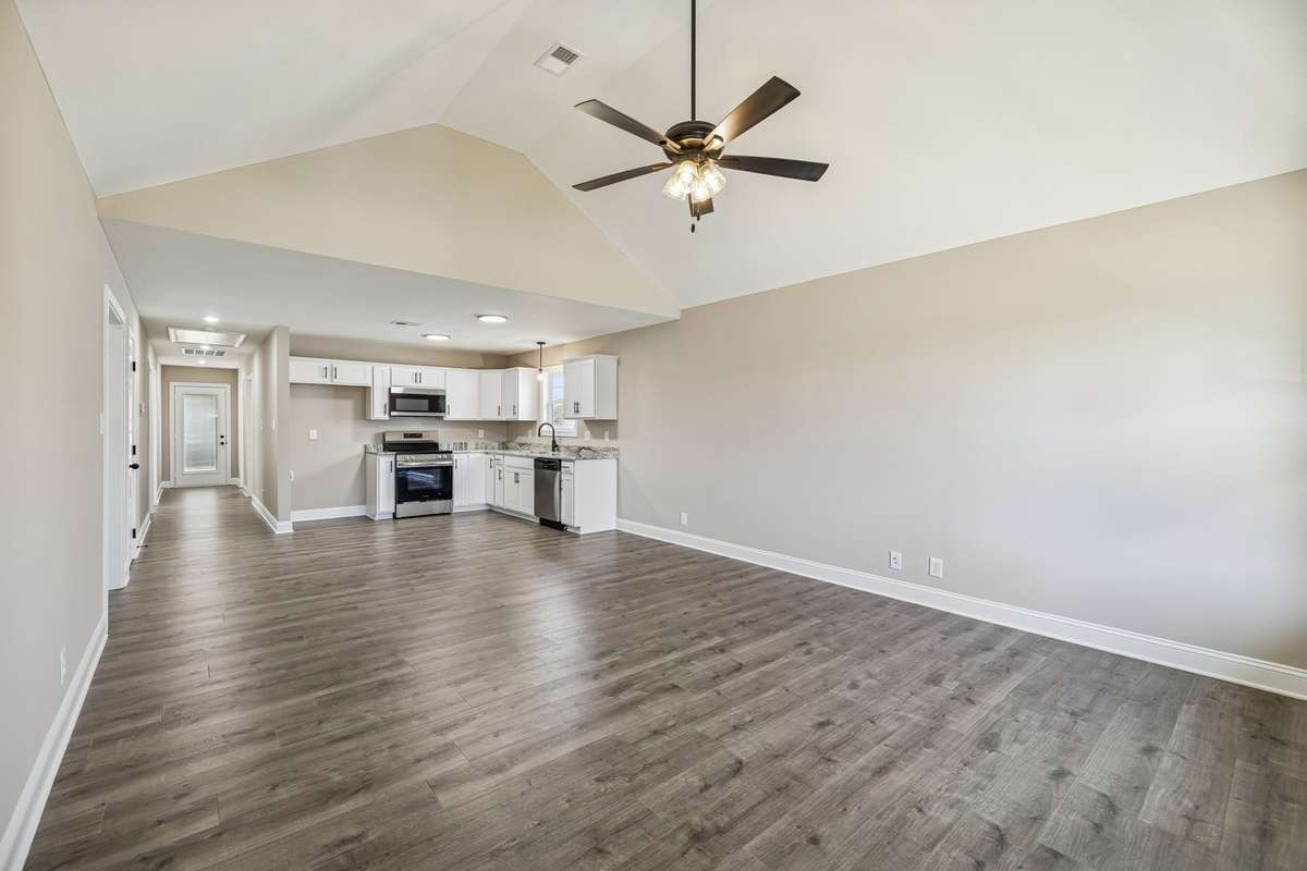 Sample pictures of a previous build showing the Meg Floor Plan.  Materials and Colors are subject to change without notice.