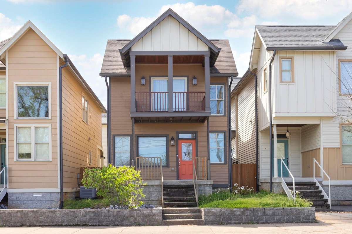 Photo digitally altered to show the house without anything hindering the view