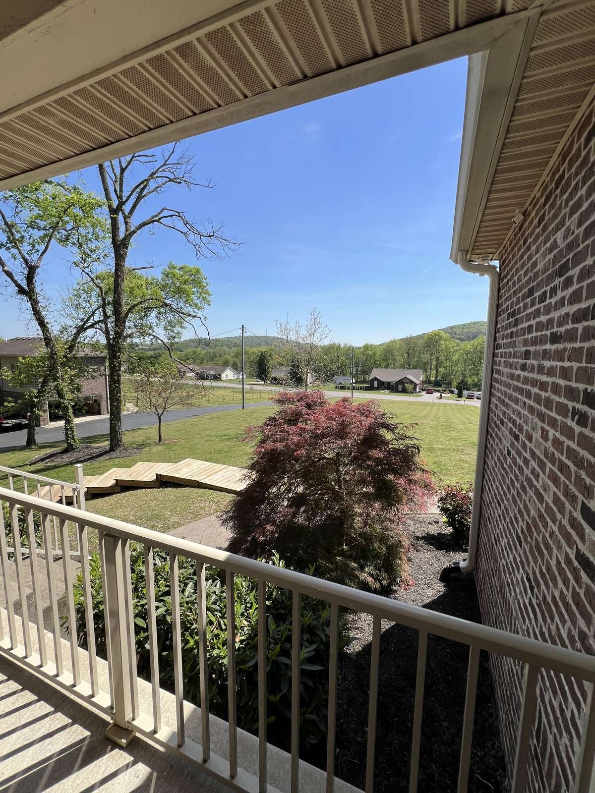 View from the front porch!