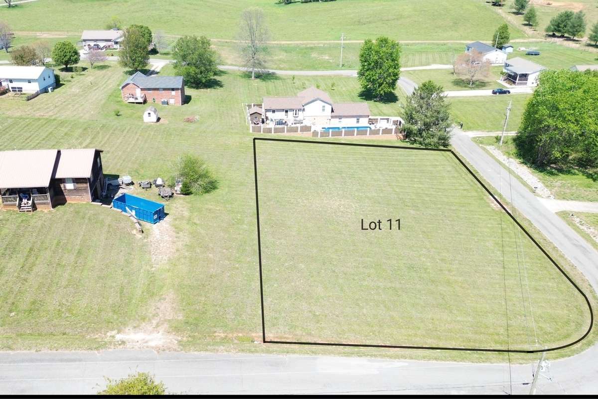 Lot 11 to right of home will auction separately then together.