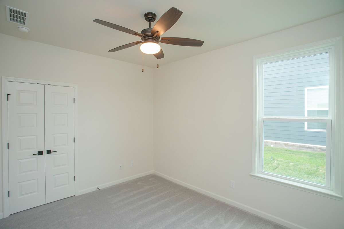 4th bedroom located downstairs. All photos are of model home*