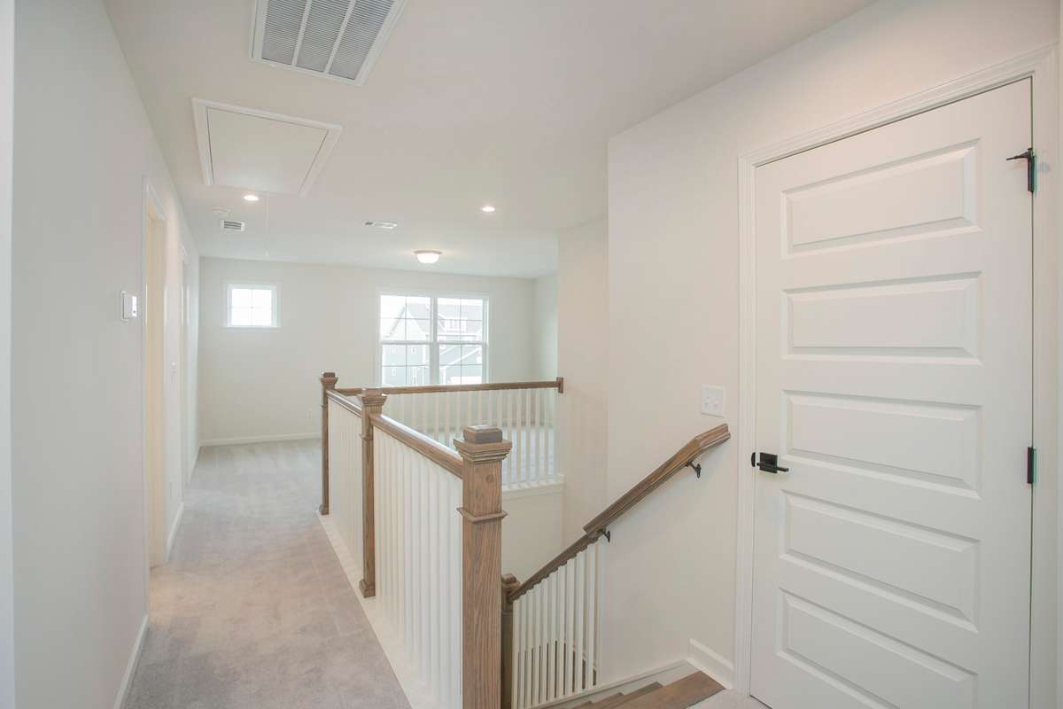 Includes Iron Railing on Stairs.