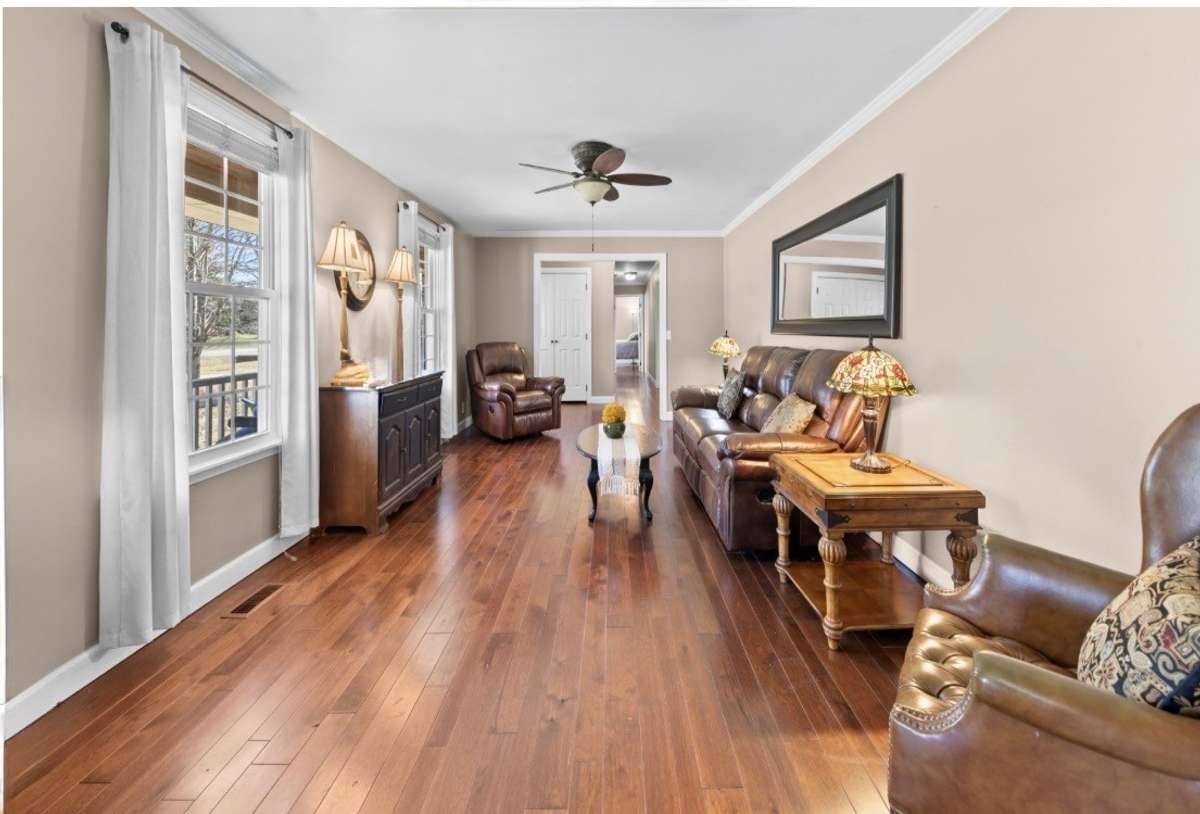 Oversized formal living room with beautiful front-facing views.  (13x20)