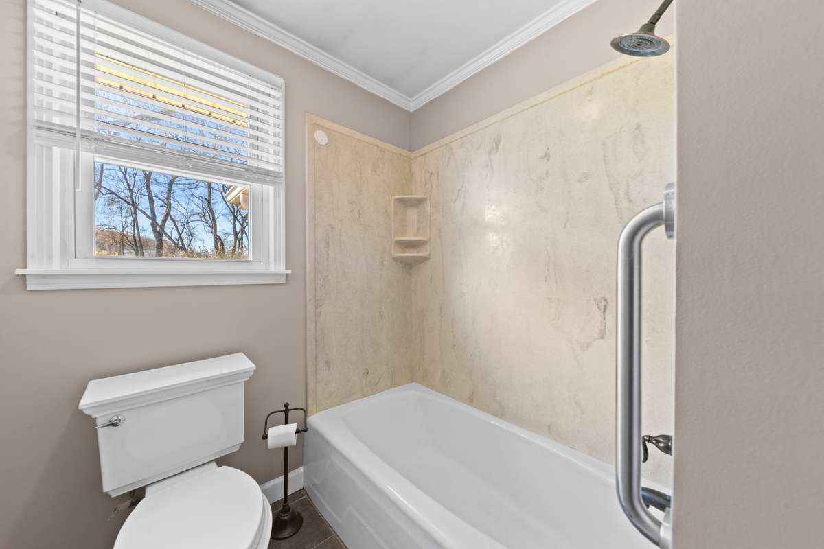Handicap accessible shower/tub combo