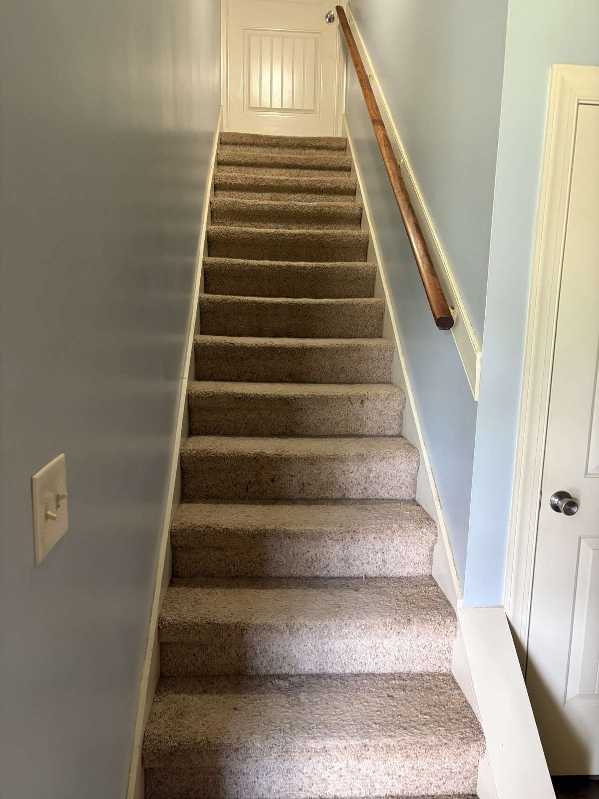 Stairs to upstairs bedroom 4
