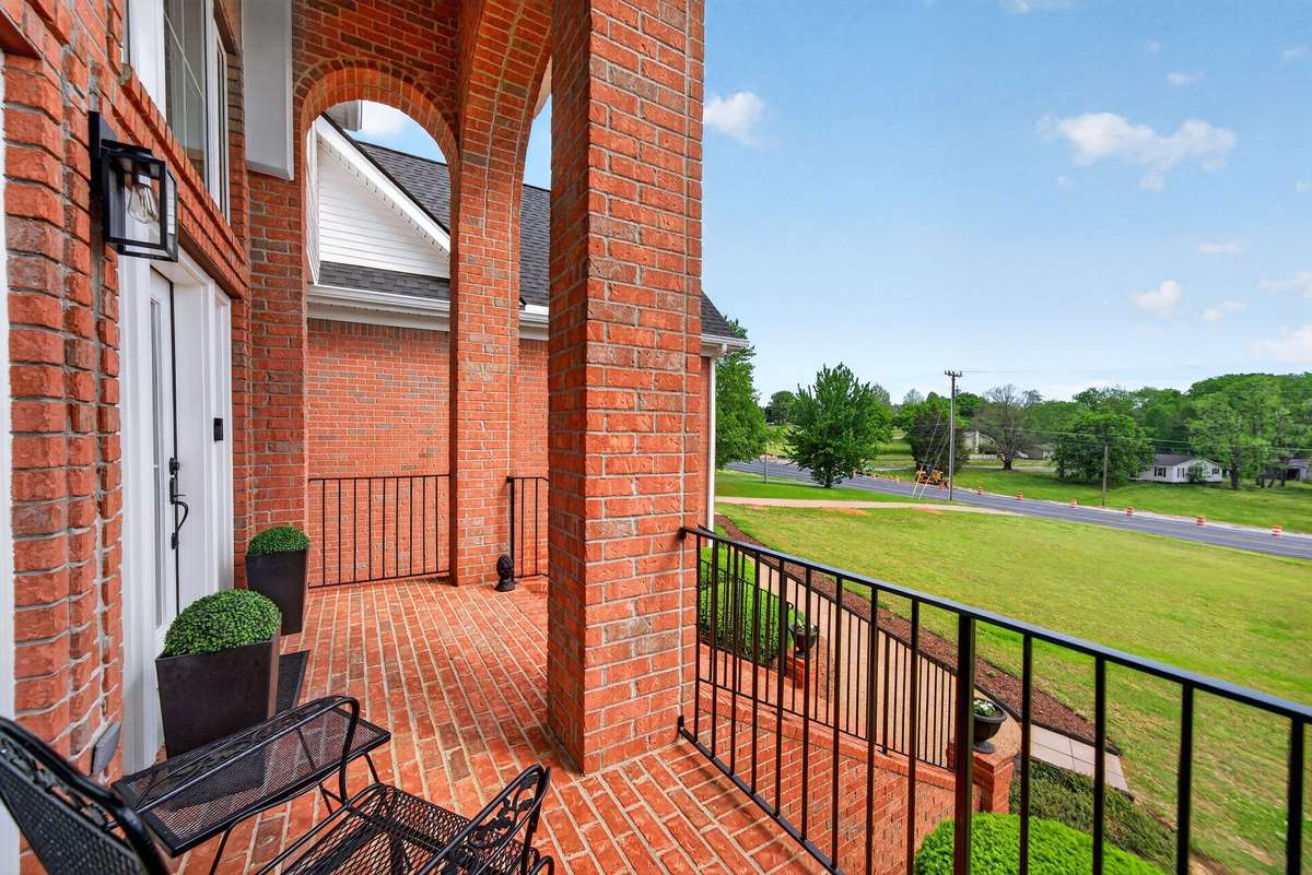 Covered front porch