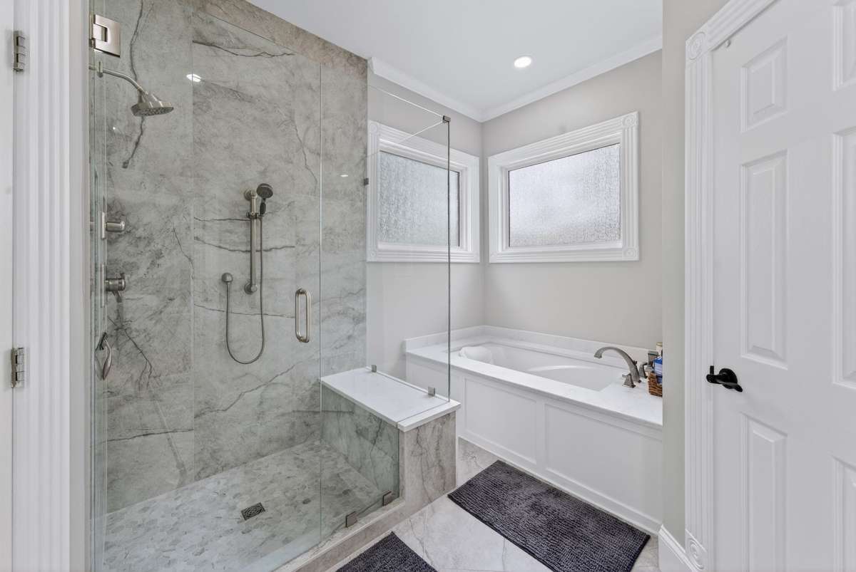 Primary bath remodeled in 2023