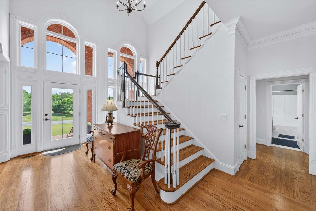 Hardwood floors refinished throughout in 2020