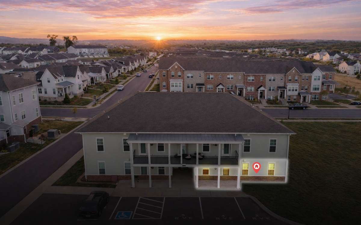 Conveniently located near your reserved parking space overlooking -reserved greenspace.