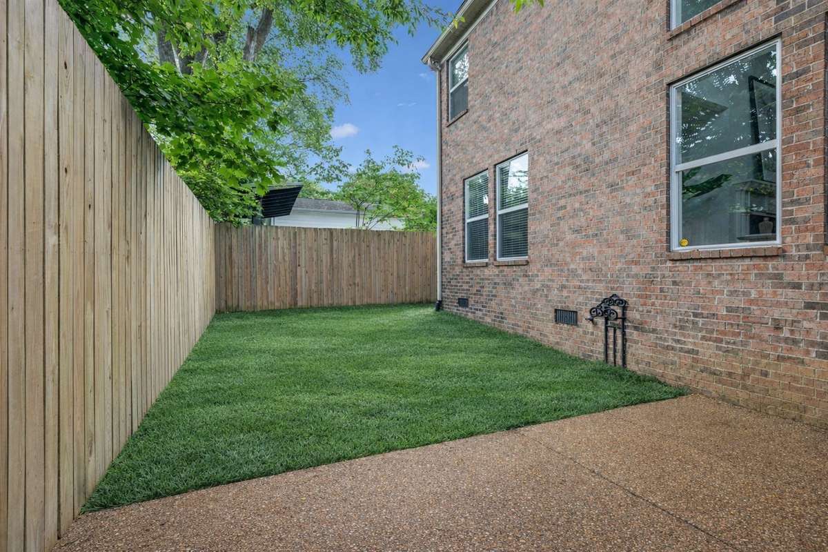 This photo is ai generated.  I have removed the sidewalk and installed sod. This could be done after closing.
