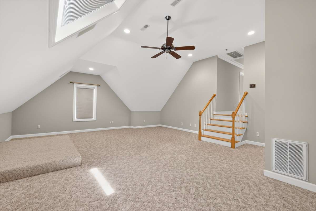 Bonus Room over garage