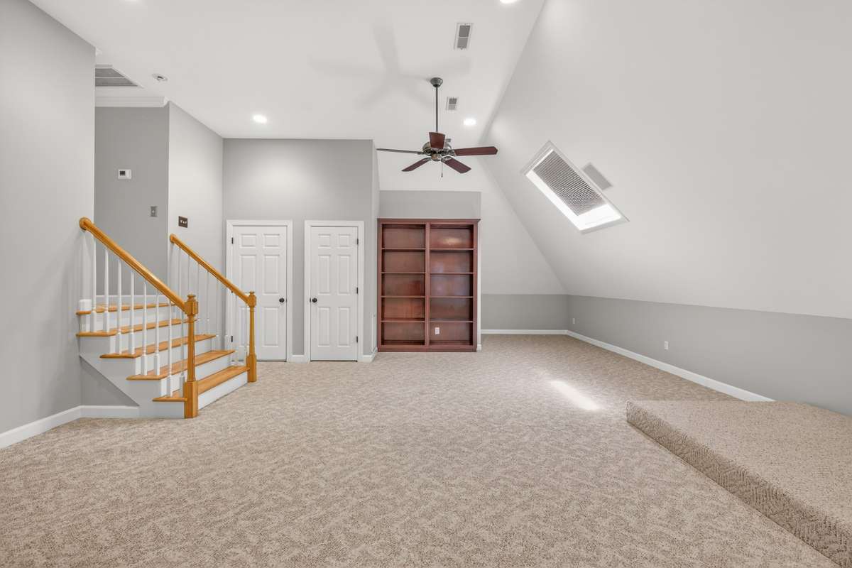 Bonus Room over garage