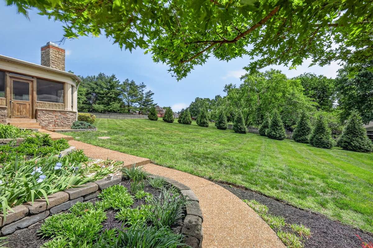 Beautiful landscaping