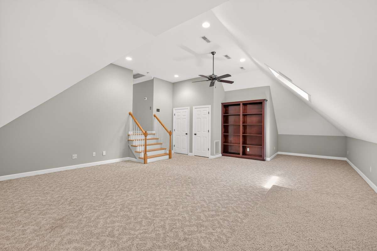 Bonus Room over garage
