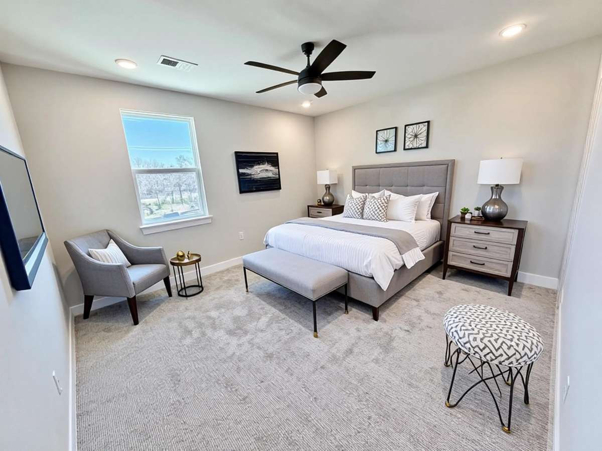 Actual Home — Virtually Staged for Inspiration & to Showcase How Space Can Be Used