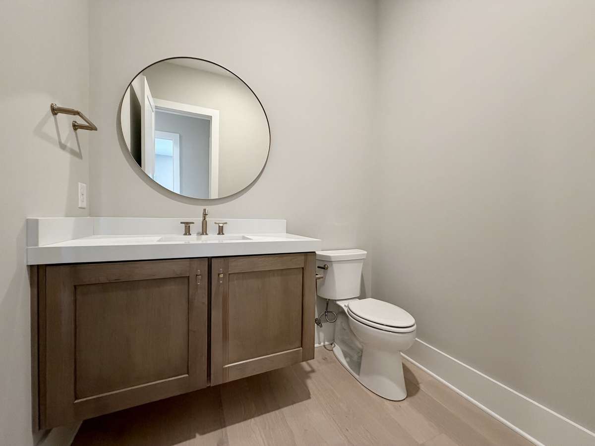 Actual Home — Powder Bathroom