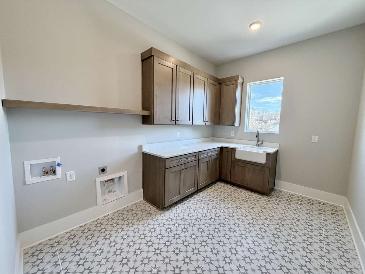 Actual Home — Laundry Room with Window