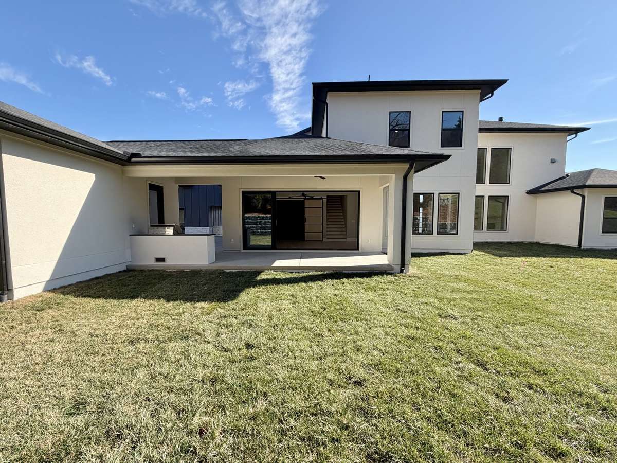 Actual Home — Private Back Yard