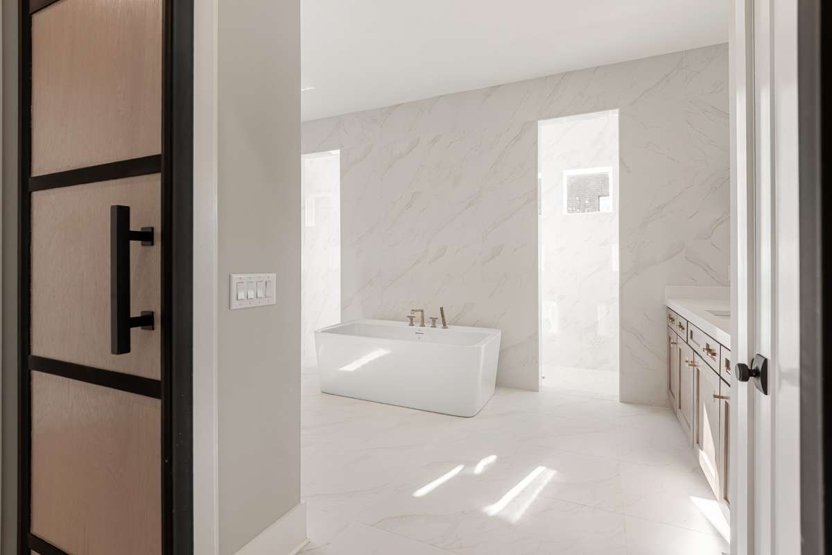 Actual Home — Primary Luxury Bath