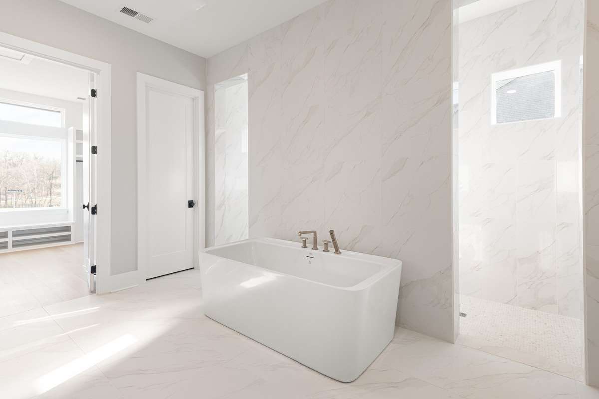 Actual Home — Primary Bath