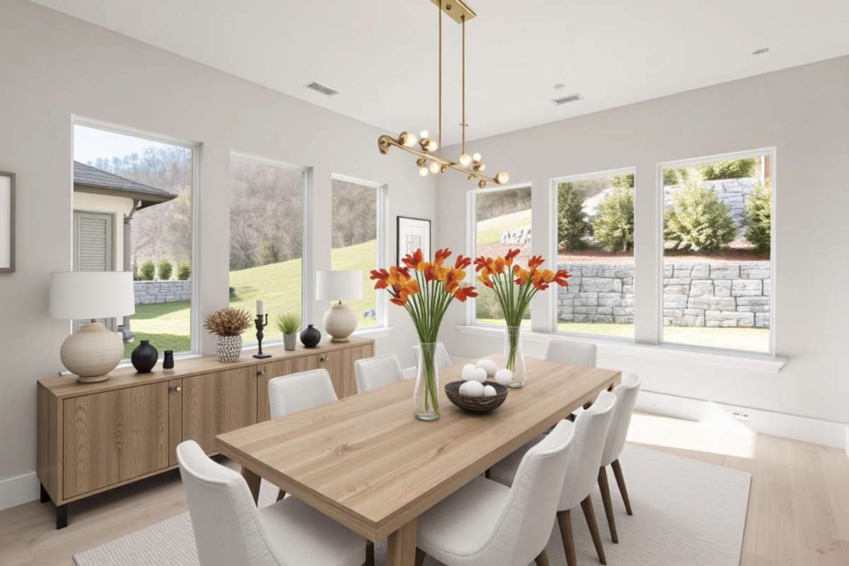 Actual Home — Virtually Staged for Inspiration & to Showcase How Space Can Be Used