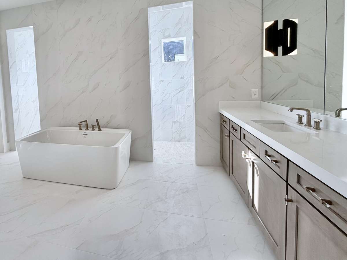 Actual Home — Primary Bathroom