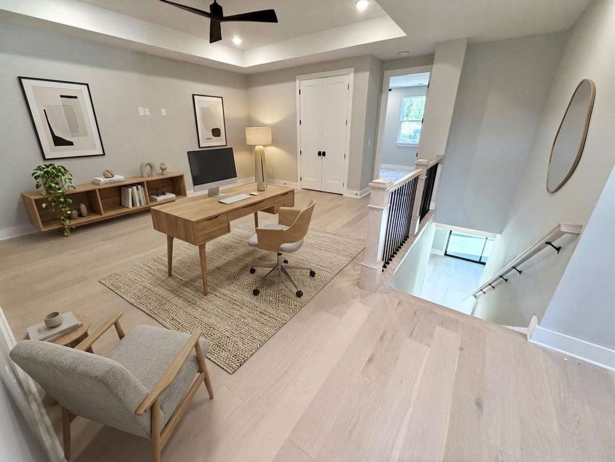 Actual Home — Upstairs Bonus / Loft Area — Virtually Staged for Inspiration and to Showcase How Space Can Be Used