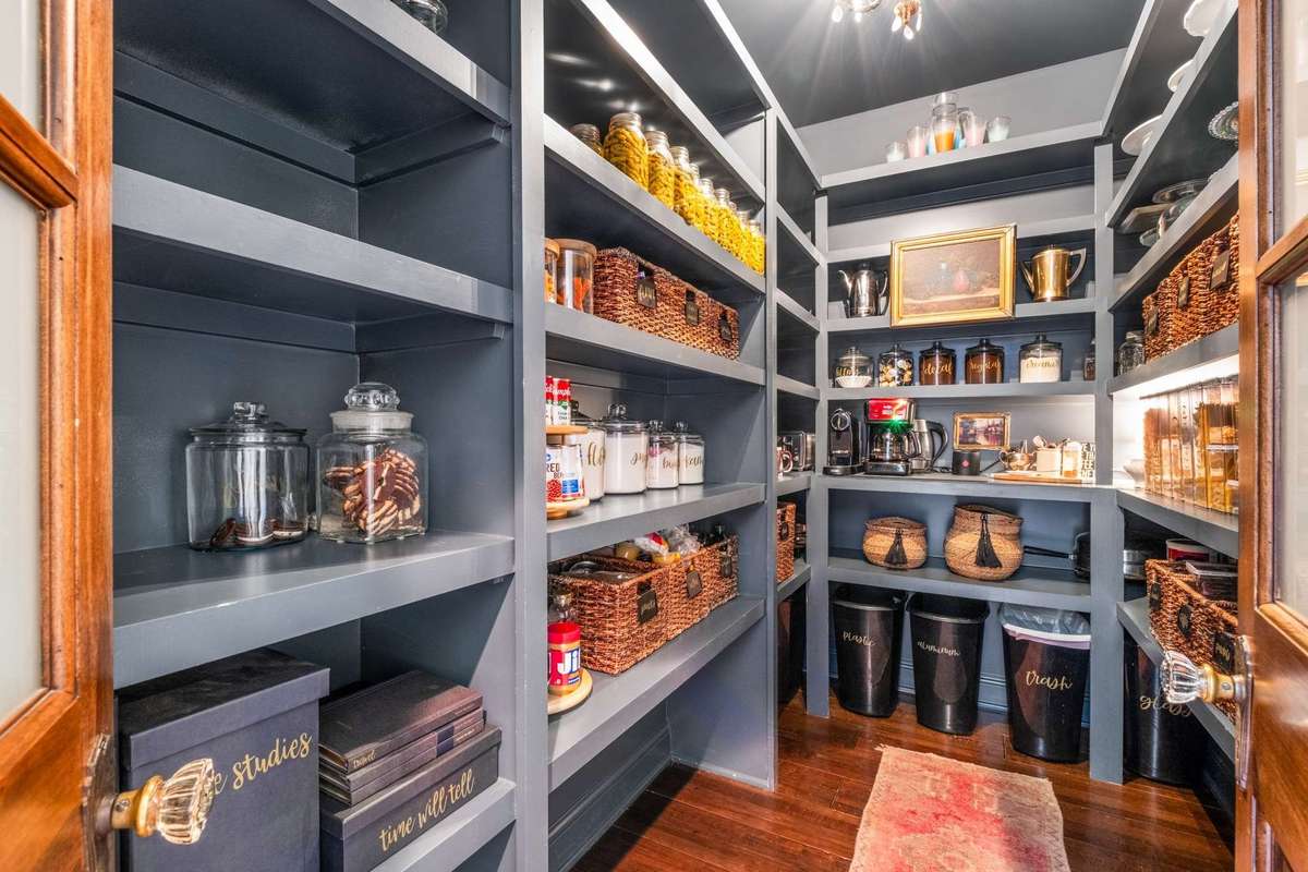 Pantry off the kitchen