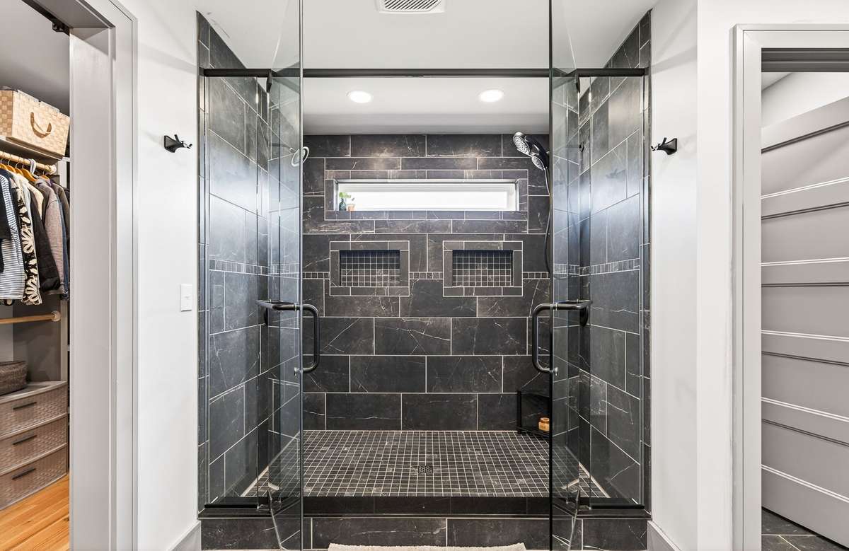 Primary Bath Walk-in Dual Shower