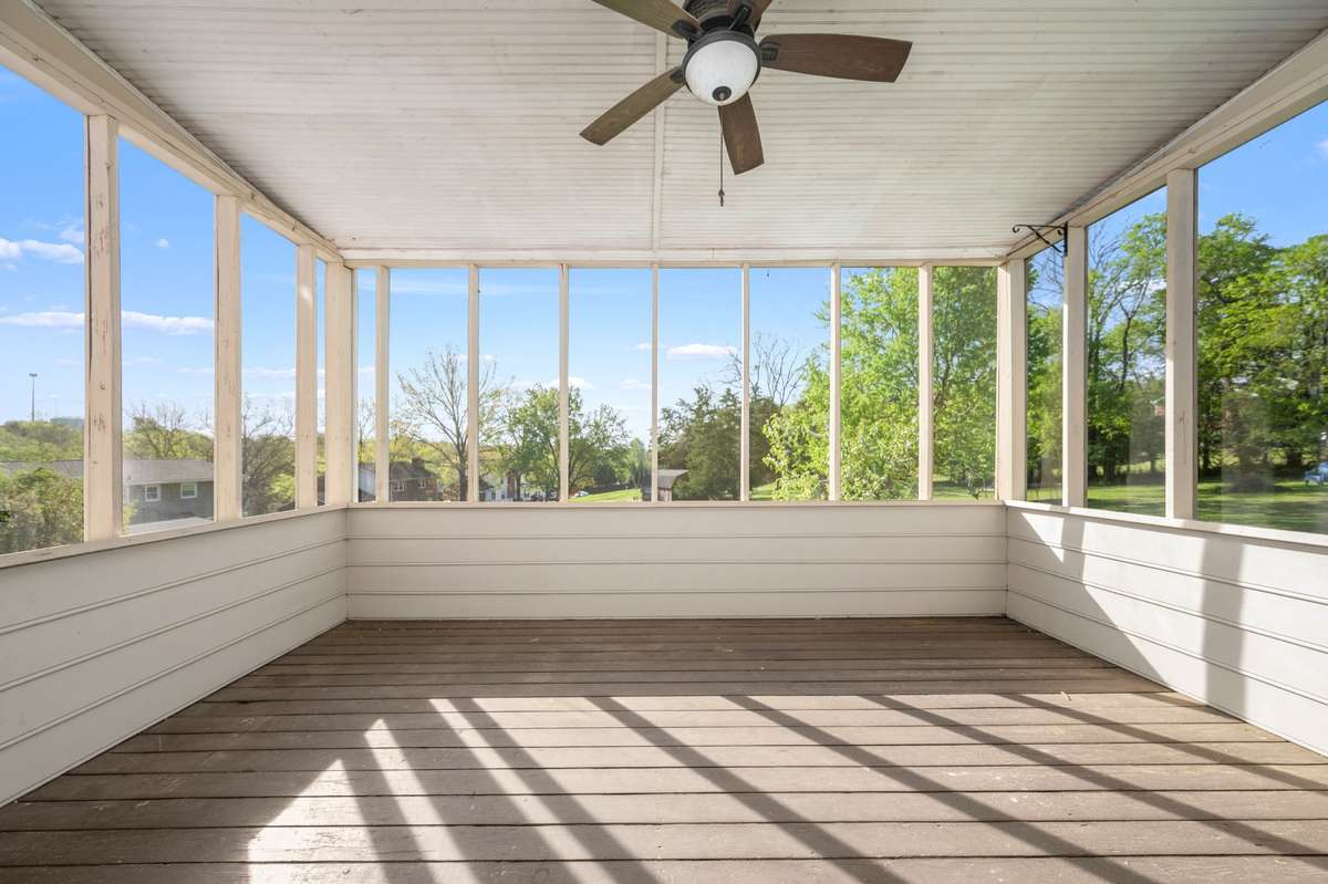 Covered porch
