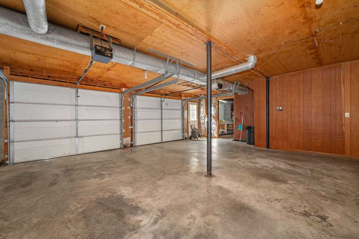 Basement garage