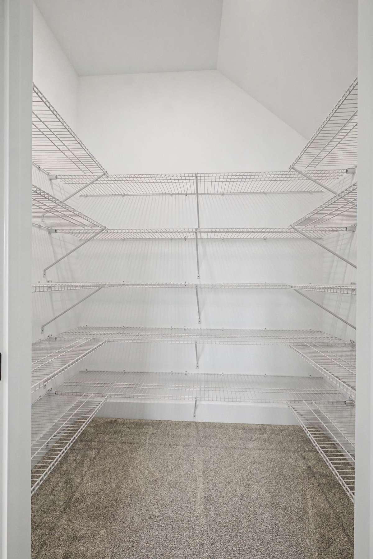 Storage closet in the bonus room.
