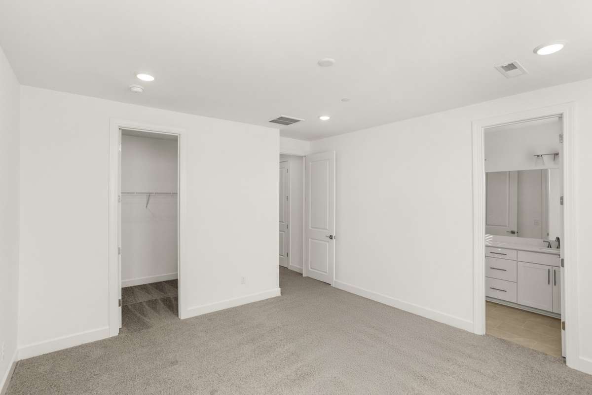 Primary Bedroom With Walk In Closet