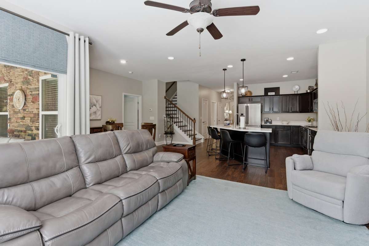 Great Room looking into Kitchen
