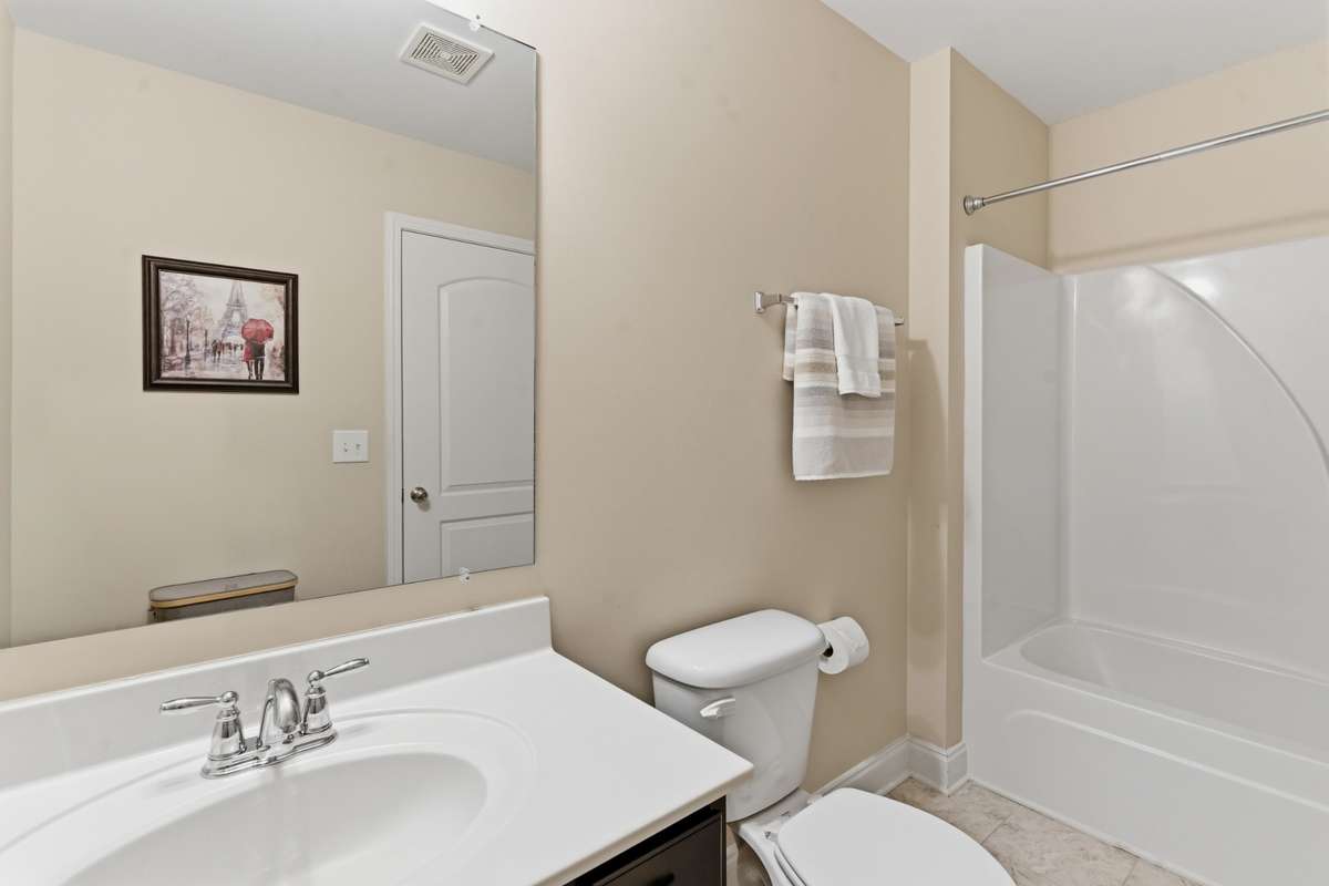 3rd Full Bath - Upstairs