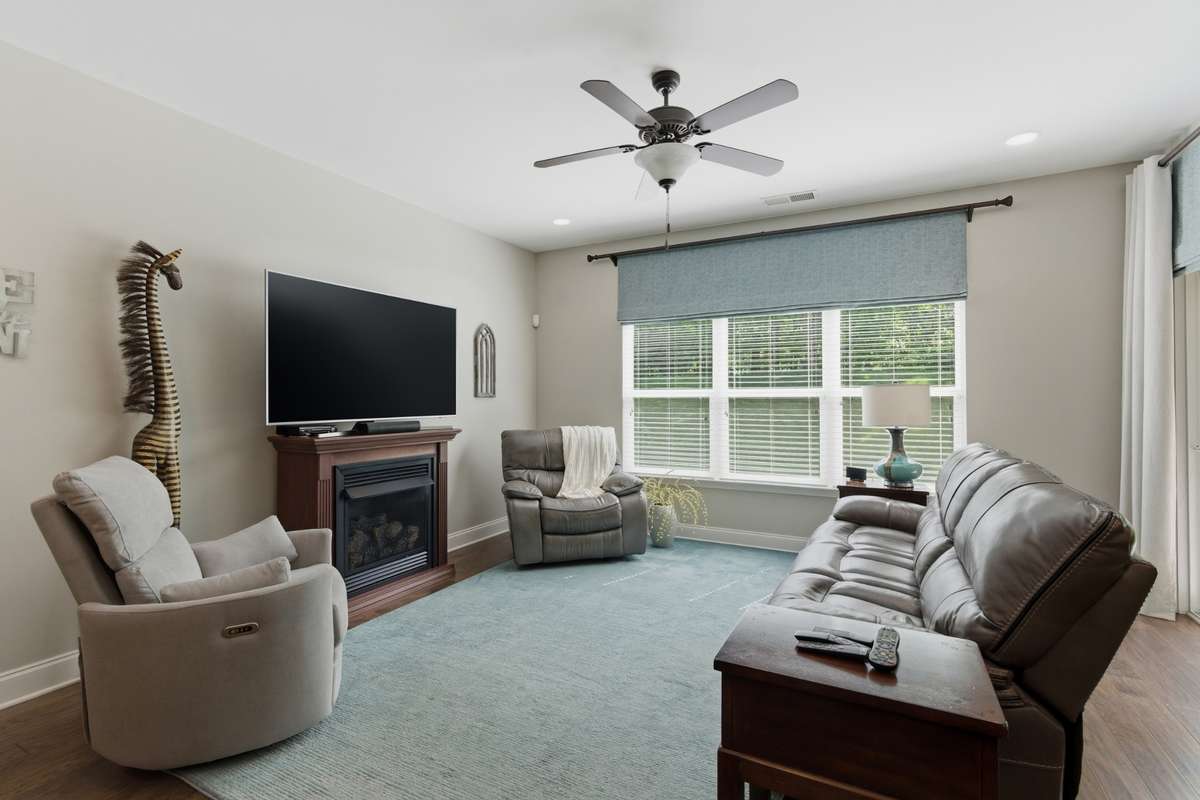 Great Room with Gas Fireplace