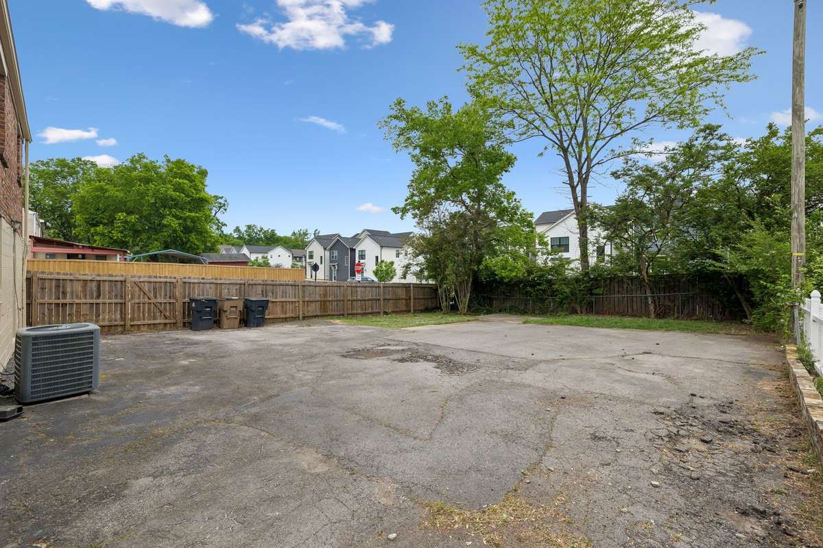 Corner lot so you have lots of space between neighbors.