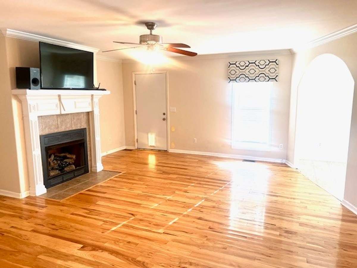Livingroom & Back door to deck
