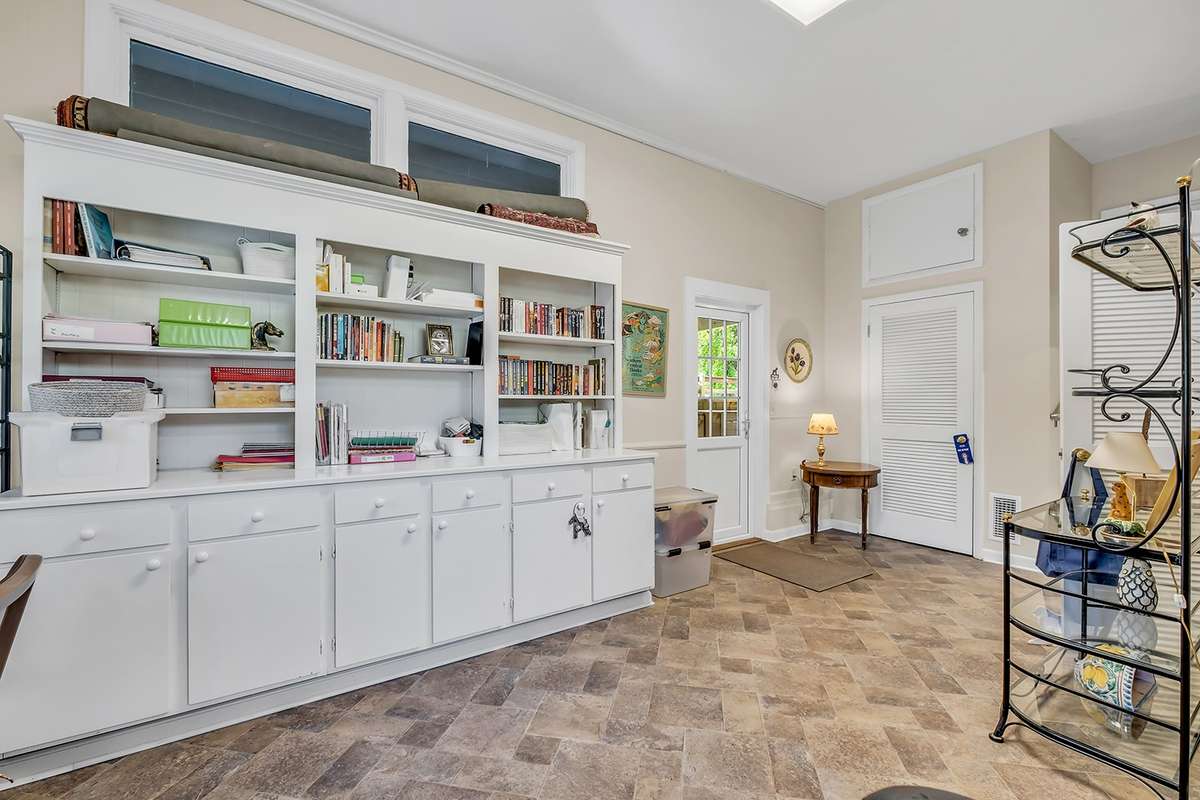 High ceilings, natural light, tons of potential