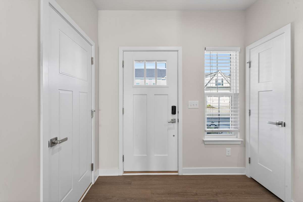 Entry way into home