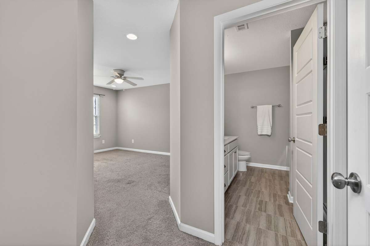 Upstairs, retreat to the expansive primary suite with a large full bath